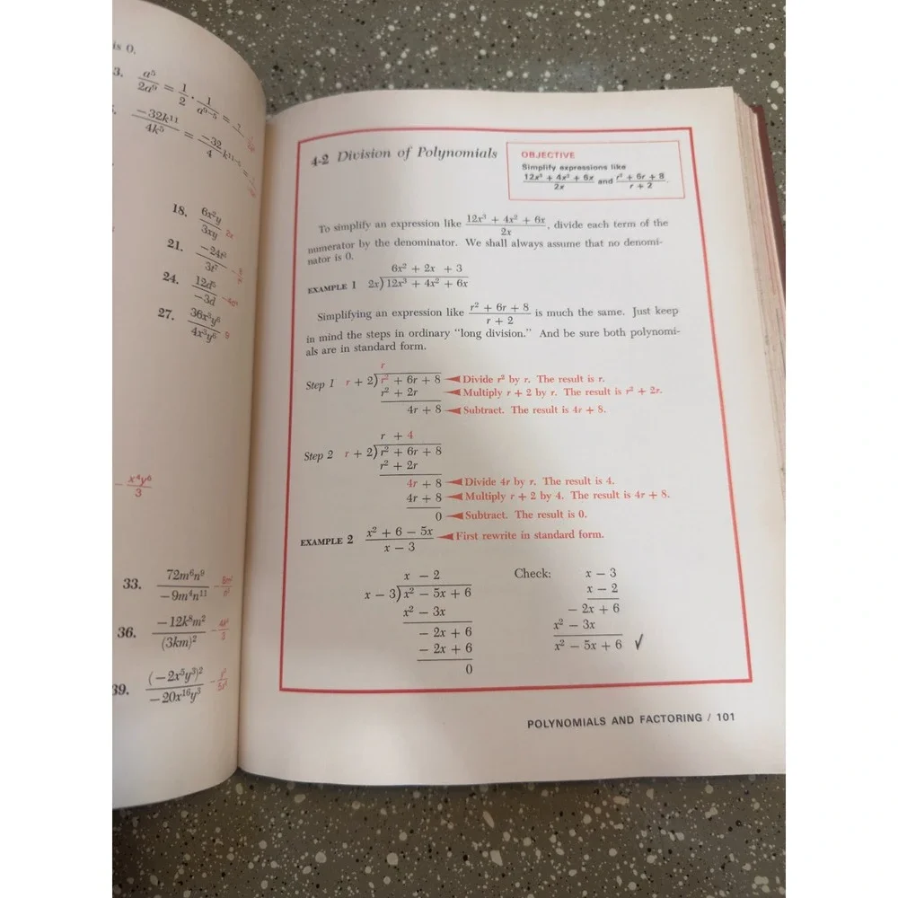 Vintage - Teacher's Edition - Houghton Elementary Algebra Part 2 - Dolciani 1985